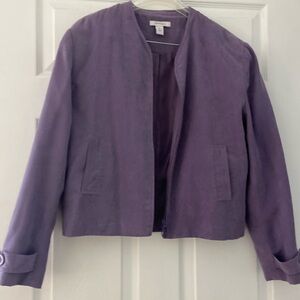 dress barn purple jacket